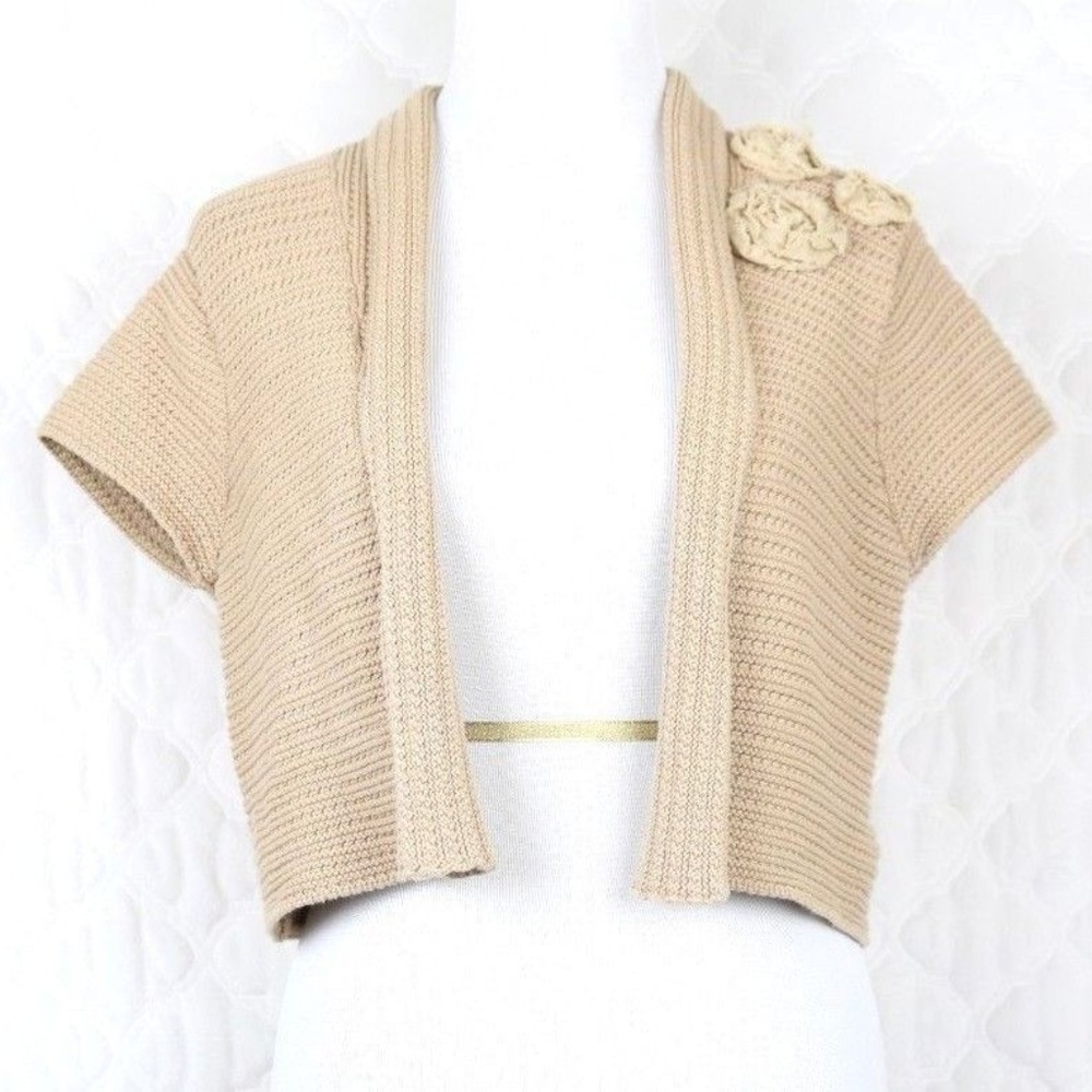 Cabi Open Front Knit Shrug Cardigan #294